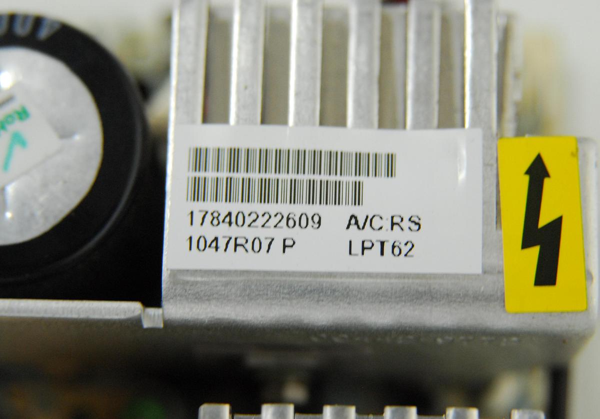 Used Astec LPT62 60W Triple Output Power Supply (+5V,8A/+12V,3.5A/-12V,1A)