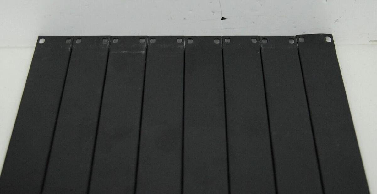 Used Middle Atlantic 1u Blank Rack Panel 19" - Lot of 9