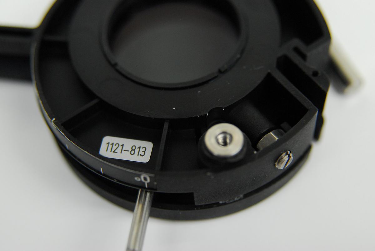 Used Zeiss 1121-813 Rotatable Polarizer D Microscope Analyzer (Axiovert 200M)