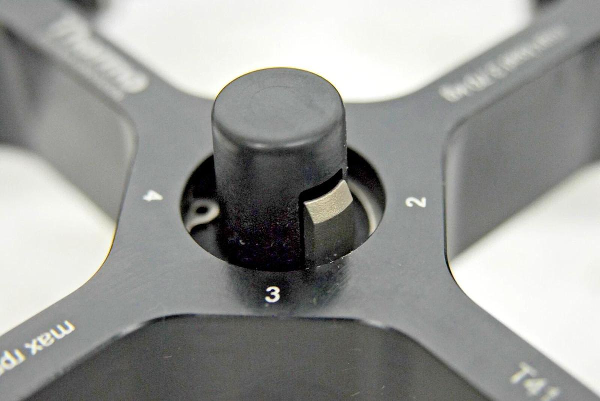 Used Thermo T41 51231105 Centrifuge Rotor 4100RPM 3.70kg W/ 4 Buckets, 4 inserts