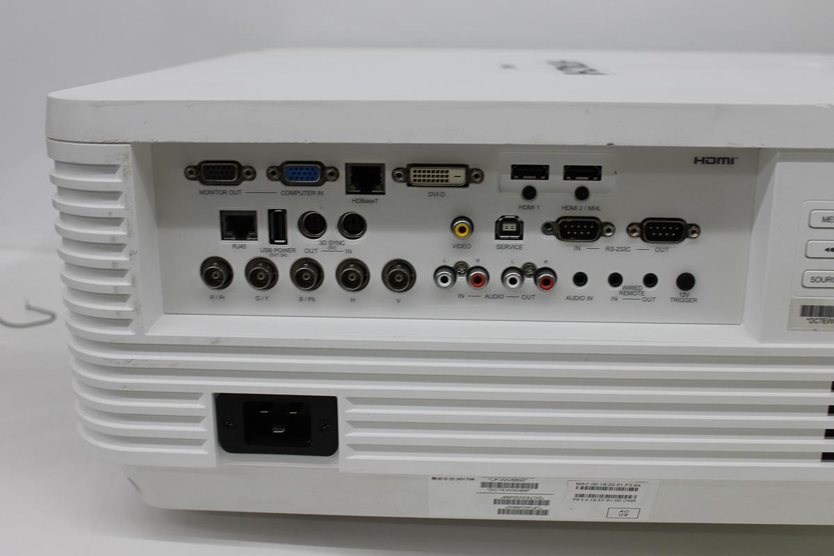 Used Hitachi LP-WU6600 DLP Laser Projector Only 4000 Hours