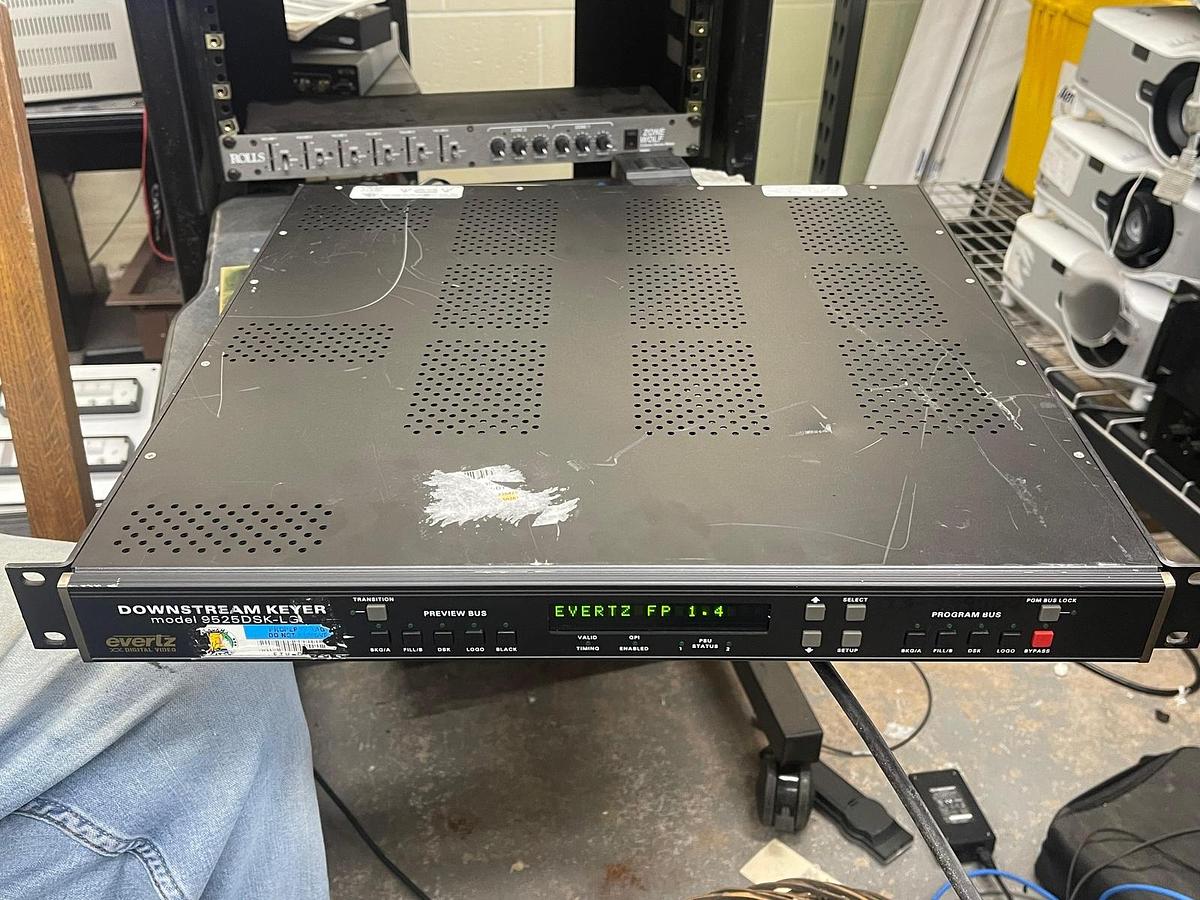Used Evertz (9525DSK-LG) Downstream Keyer