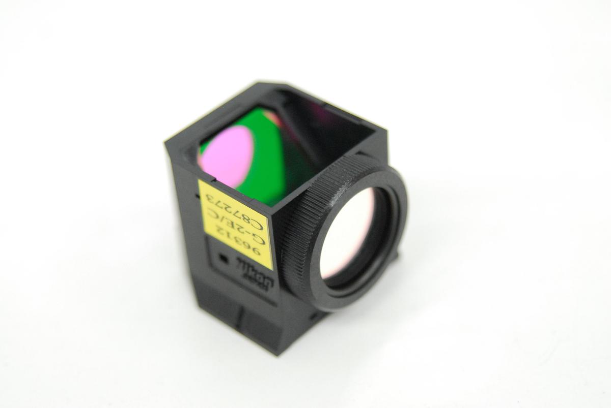 Used Nikon 96312 G-2E/C C87273 Microscope Fluorescence Filter Cube (TE2000-E)