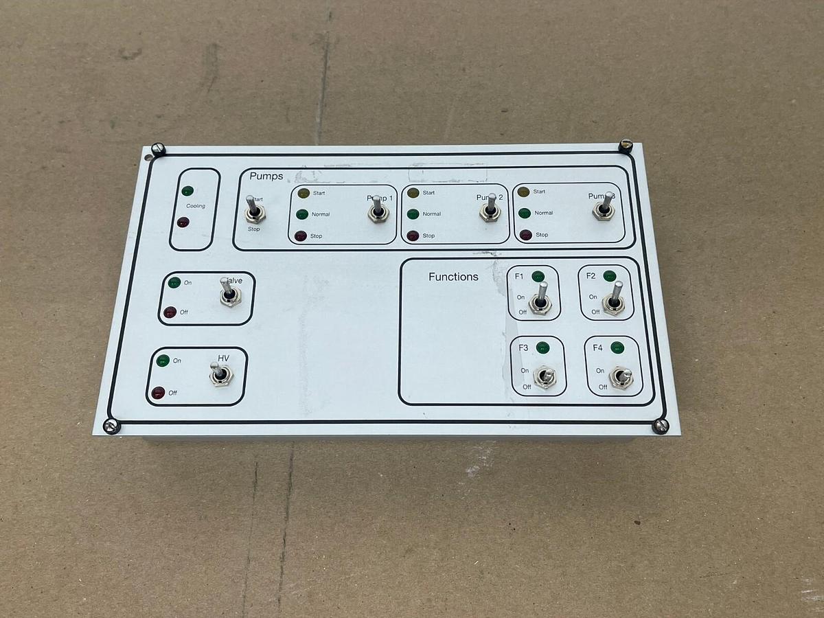 Used Bruker DJ015 Pump Control Panel