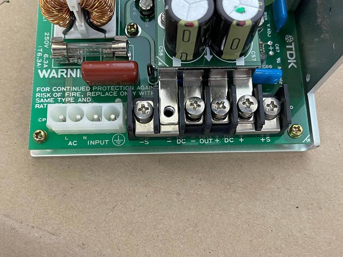 Used Kepco TDK ERX12-20 Power Supply AC115-230, 4.8/3.1A, 50/60Hz