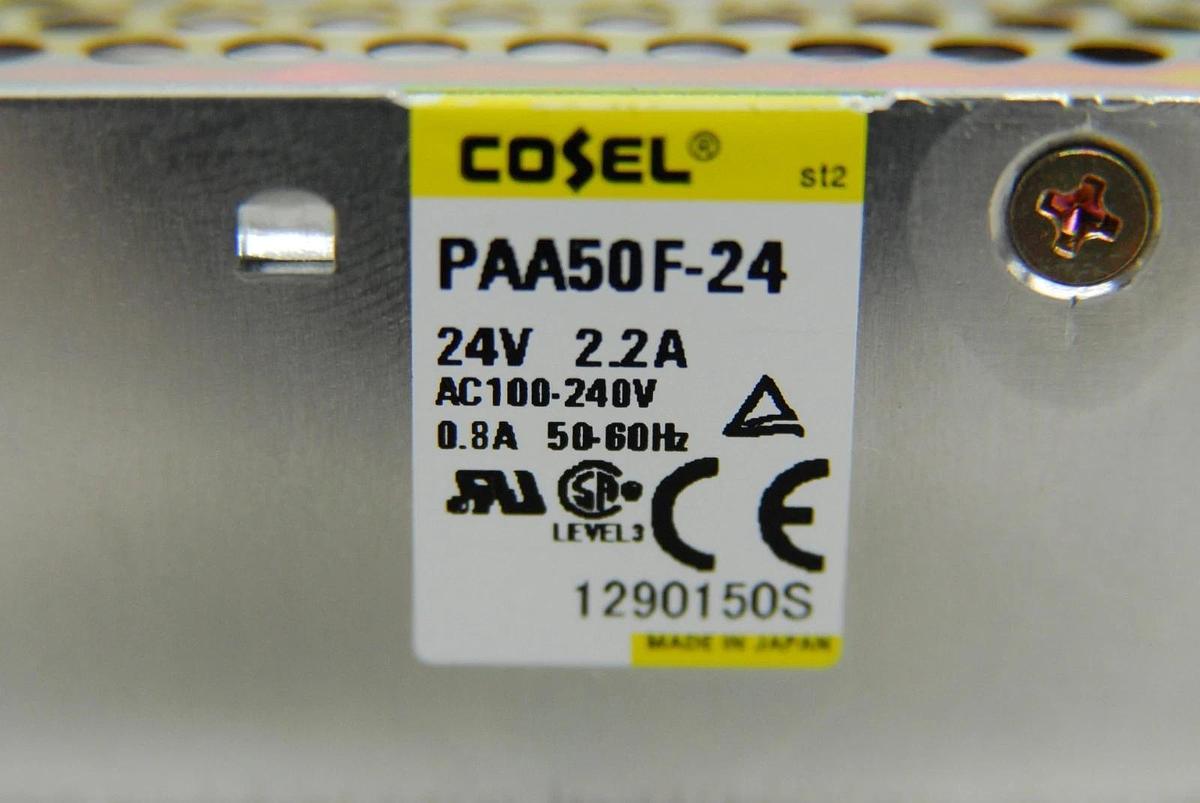 Used Cosel PAA50F-24 PAA50F-24-N 24V 2A Power Supply