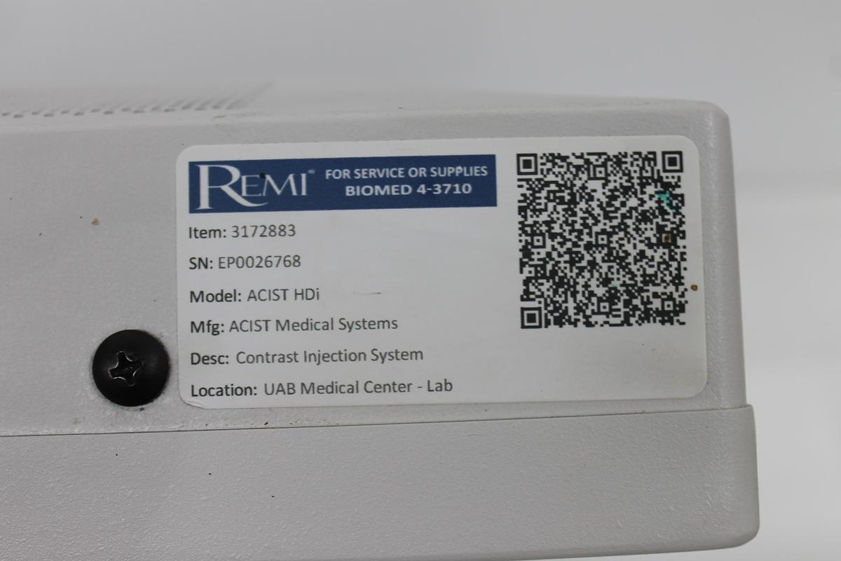 Used ACIST HDi System Console REF 017987