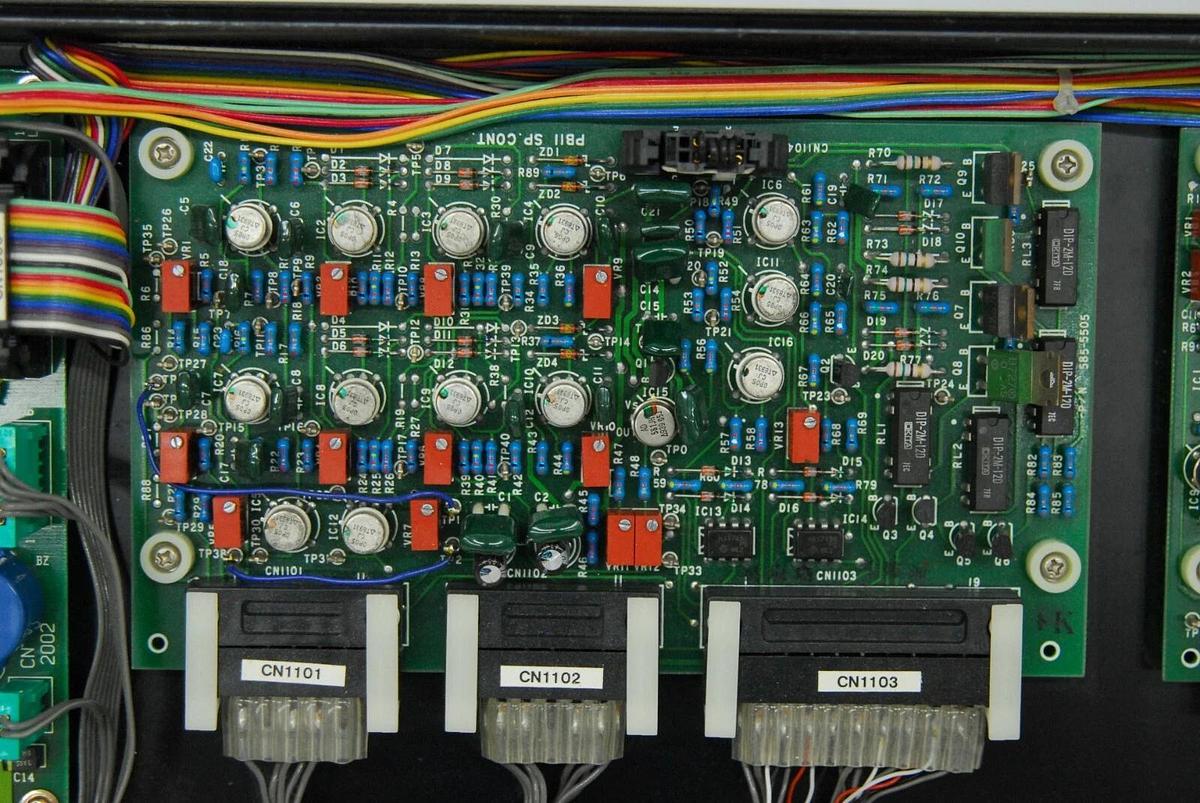 Used Hitachi SEM TrackBall Control Panel 585-5525 W/ Attached Control Boards