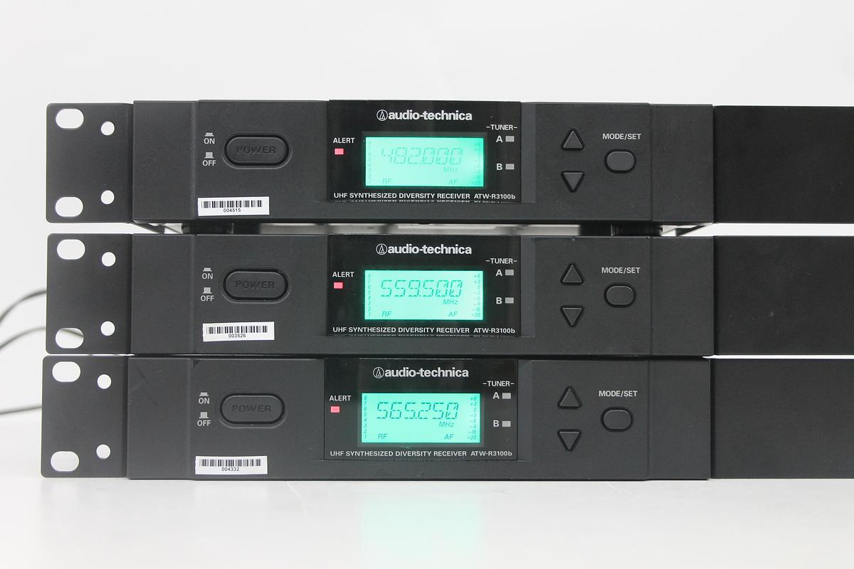 Used Audio-Technica ATW-R3100BC W/ 1 Audio-Technica ATW-T310BD Transmitter Bodypack