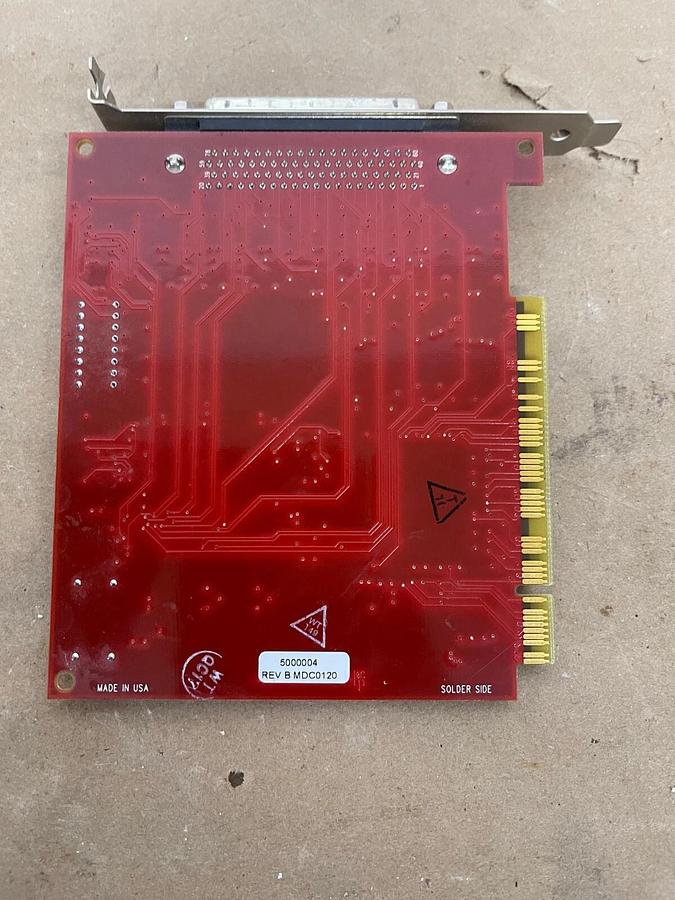 Used Comtrol 5000004 RocketPort PCI RS422 Plug-In Board Card /W Cable 23955-01