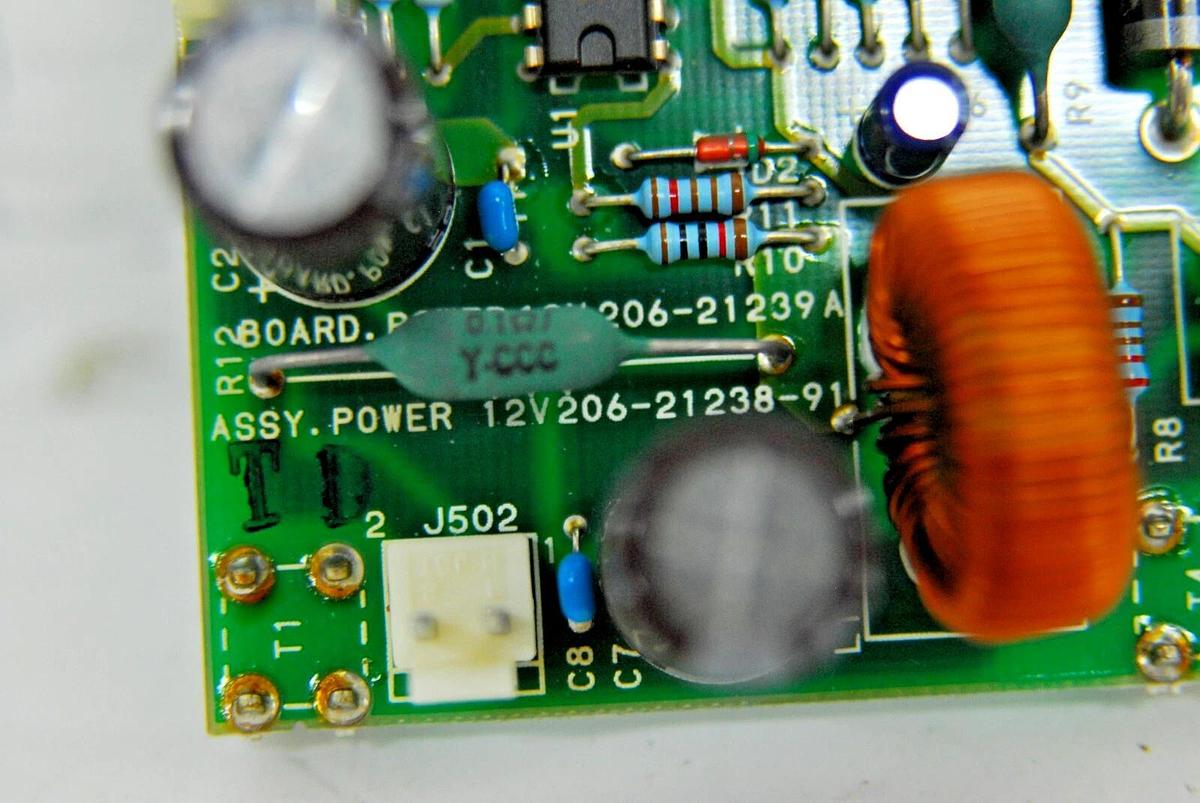 Used 206-21238-91 12V Power Board - Shimadzu UV-1700