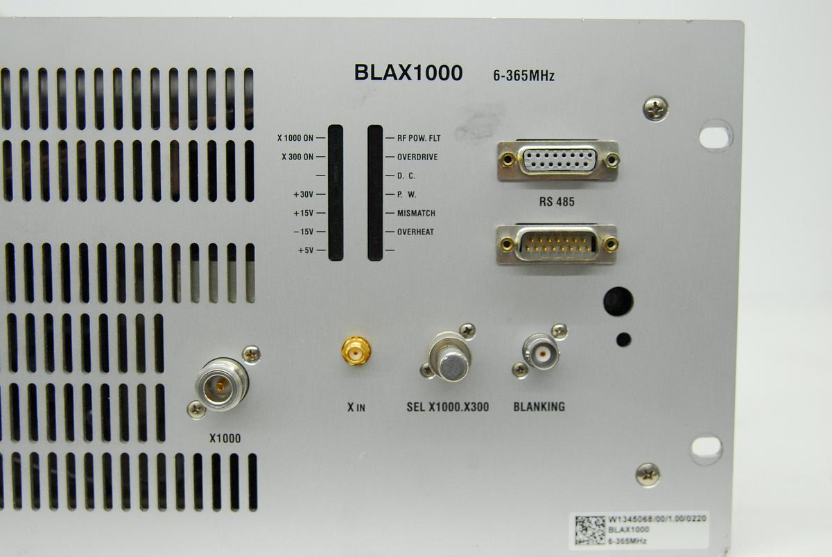 Used Bruker BLAX1000 6-365MHz High-Power Broadband Linear Pulse Amplifier - BioSpin