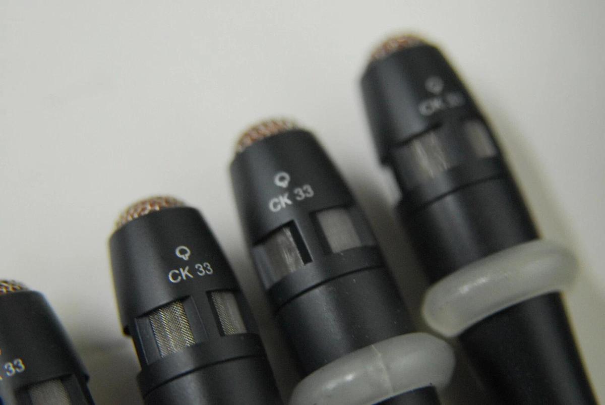 Used AKG CS5 DU Conference Delegate Base Unit W/ Microphone, 1x AC Adapter - Lot of 6