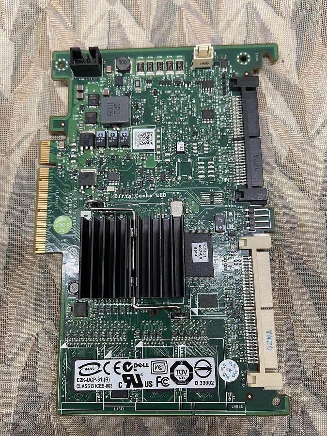 Used Dell E2K-UCP-61-(B) Pci-e Sas Raid Controller