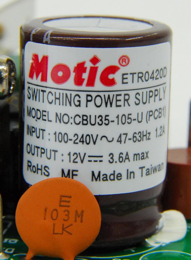 Used Motic CBU35-105-U ETR0420D Microscope Switching Power Supply