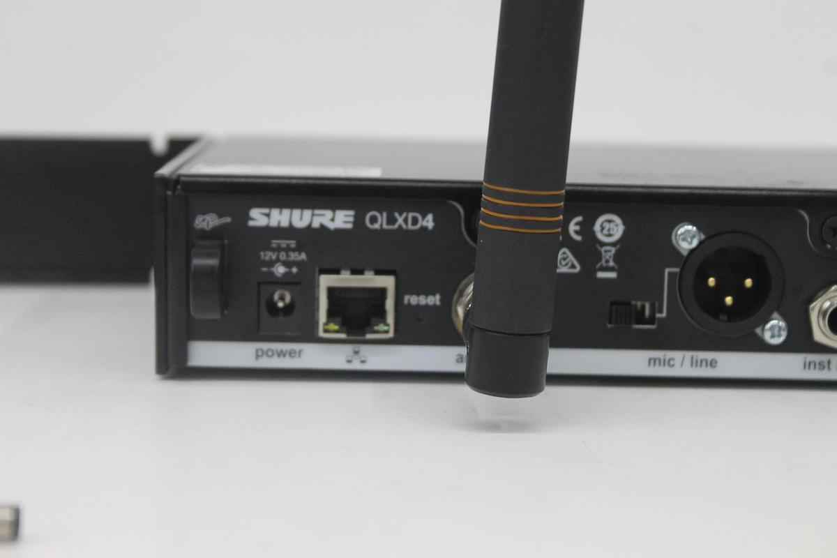 Used Shure QLXD4 Receiver W/ Shure QLXD1 Transmitter Bodypack