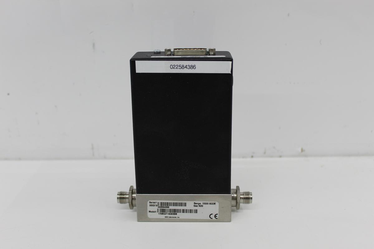 Used MKS 179B02714CS3BM Mass Flow Meter 10000 SCCM N2O Nitrous Oxide