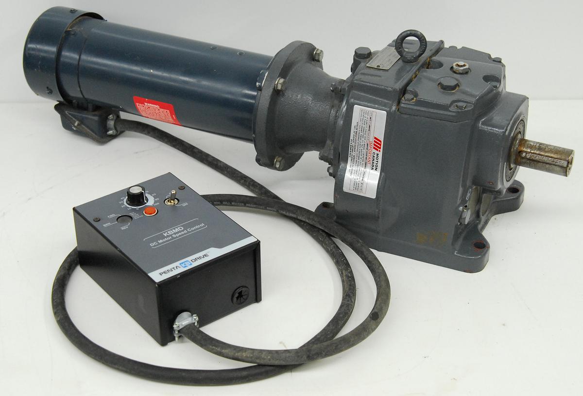 Used Gearmotors Series 3000 CBN3253-S-B3-U-56C-NM Gearbox w/ A.O.Smith 46807372143-0A 1725 RPM Motor