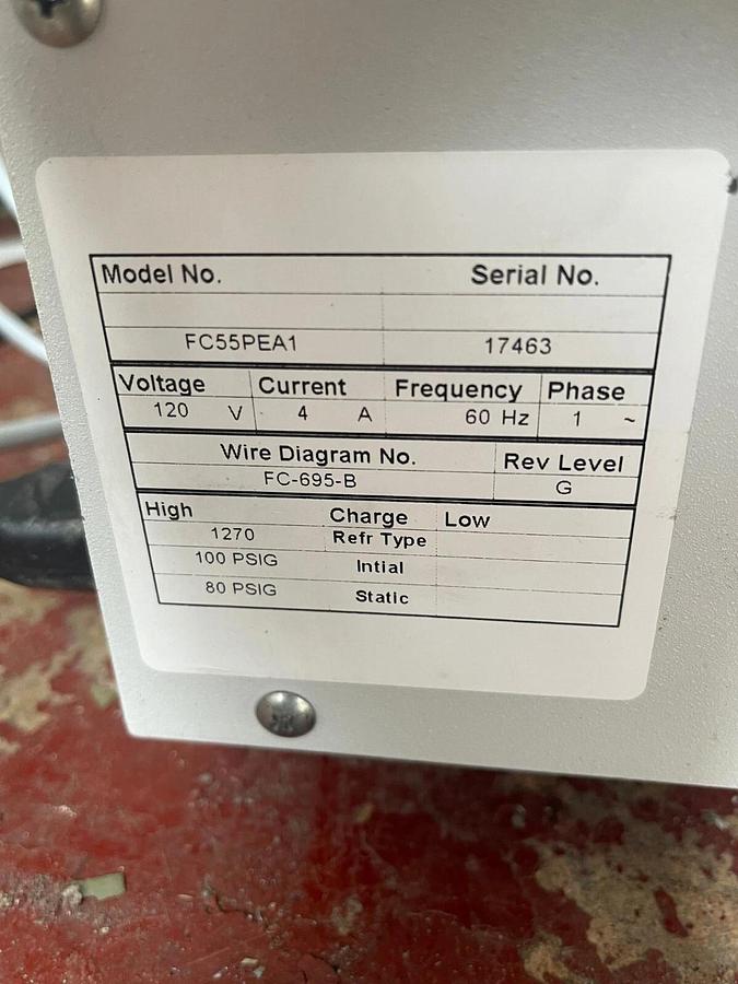 Used Perkin Elmer N5360021 PYRIS Diamond DSC W/ Intracooler 1P, GSA 7