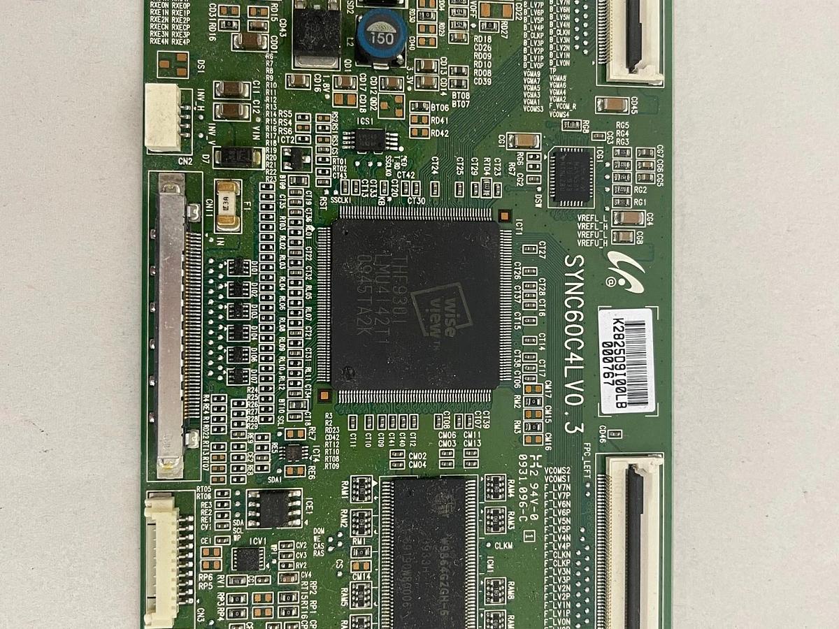 Used NEC SYNC60C4LV0.3 T-Con Board (LJ94-02825D)