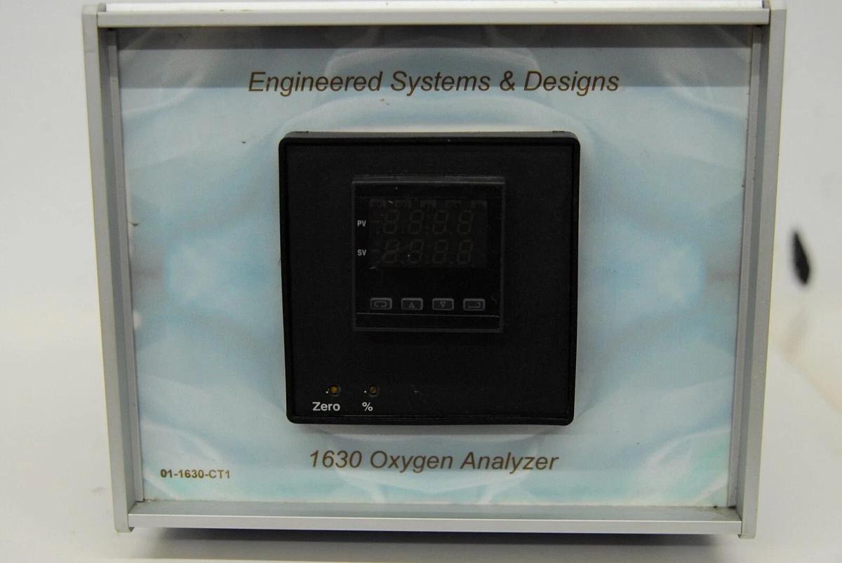 Used Engineered Systems & Designs 1630 Oxygen Analyzer