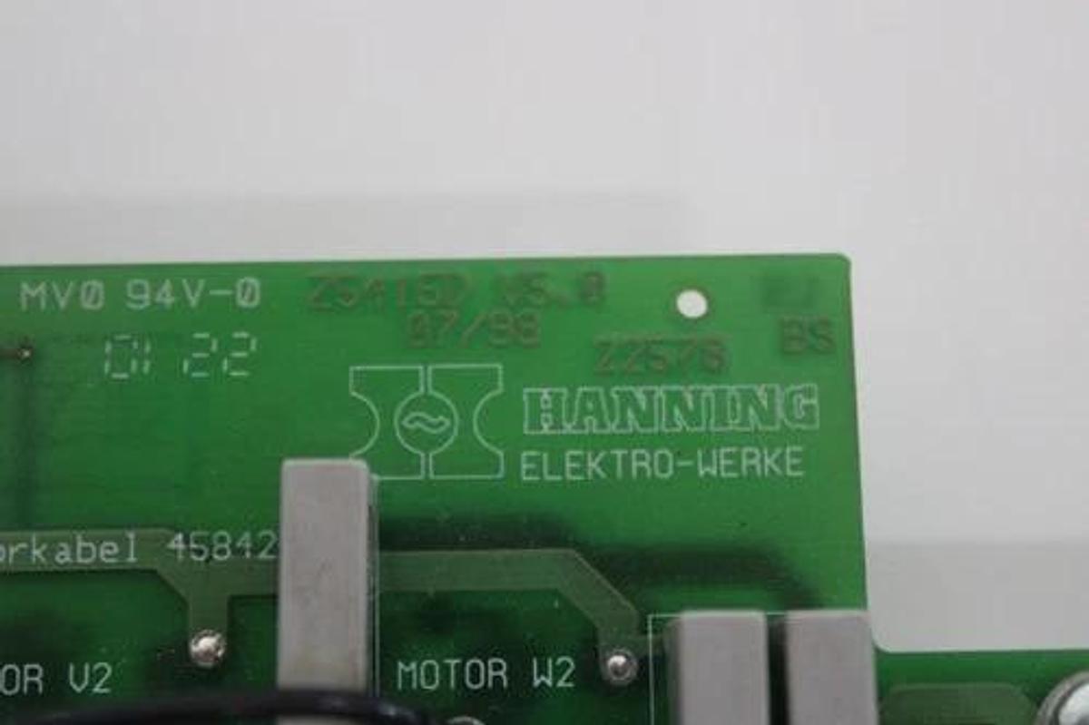 Used Hanning 45842, Z5415D V5.0 Motor PCB for Centrifuge