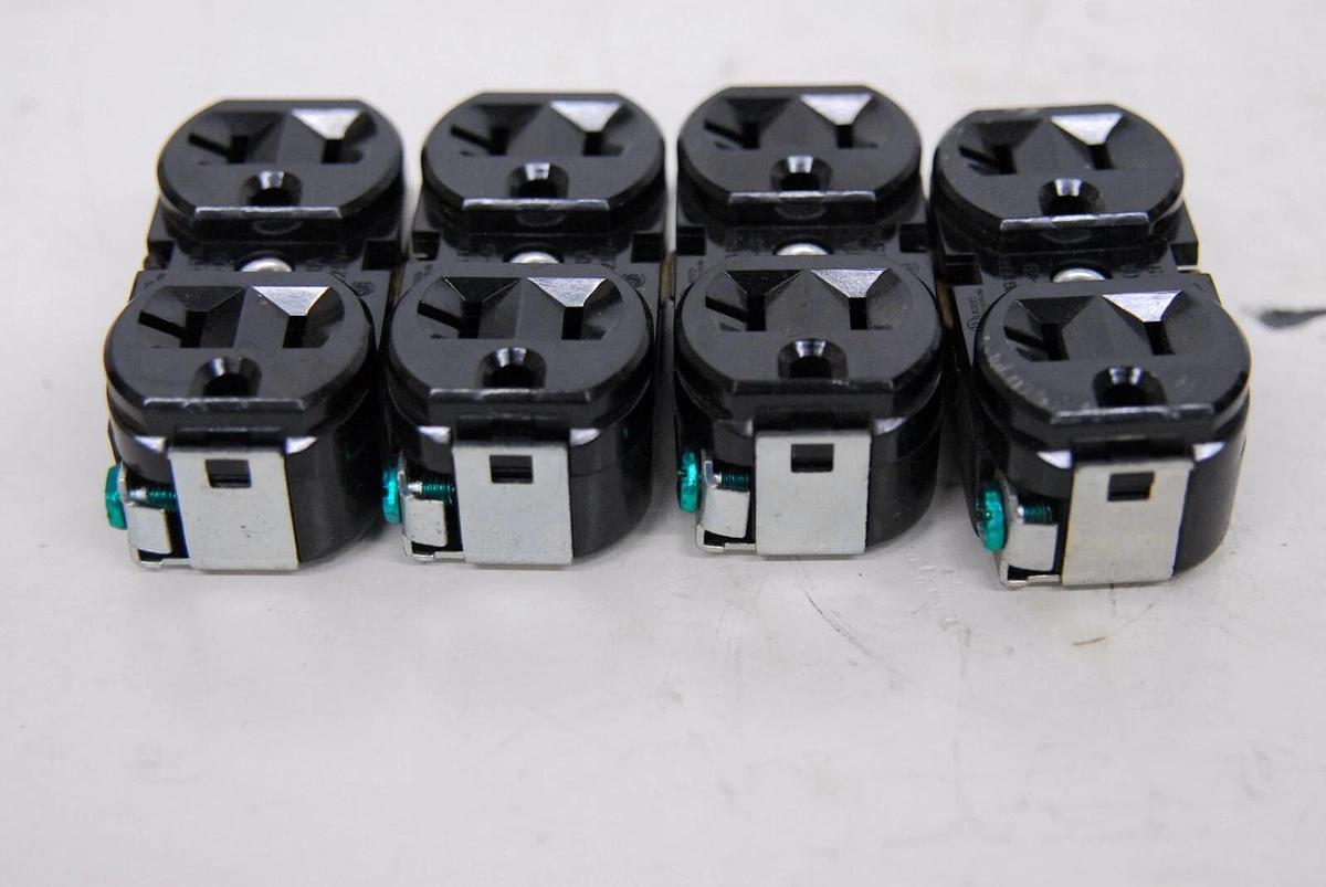 Used Rong Feng E-09 Power Receptacles 20A 125V - Lot of 4