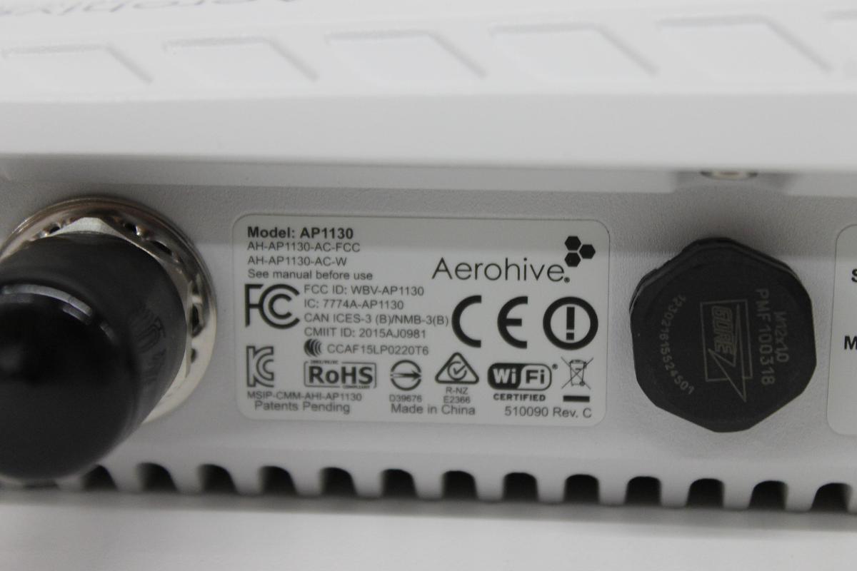 Aerohive AP1130 AH-AP-1130-AC-FCC Outdoor 802.11AC Access Point