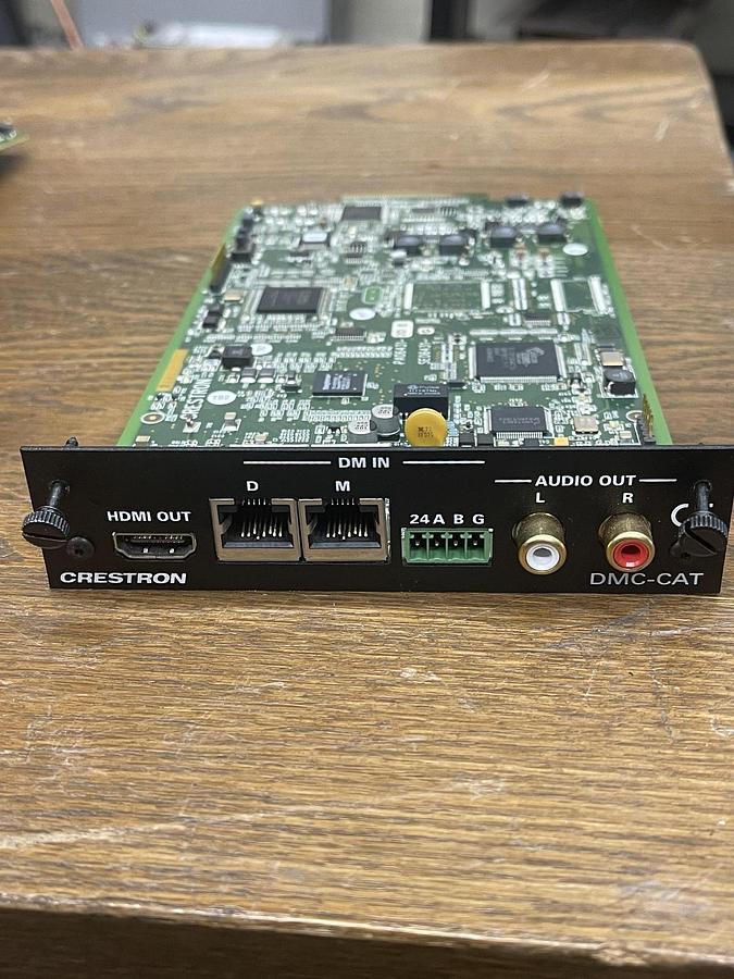 Used Crestron DMC-CAT Input Card