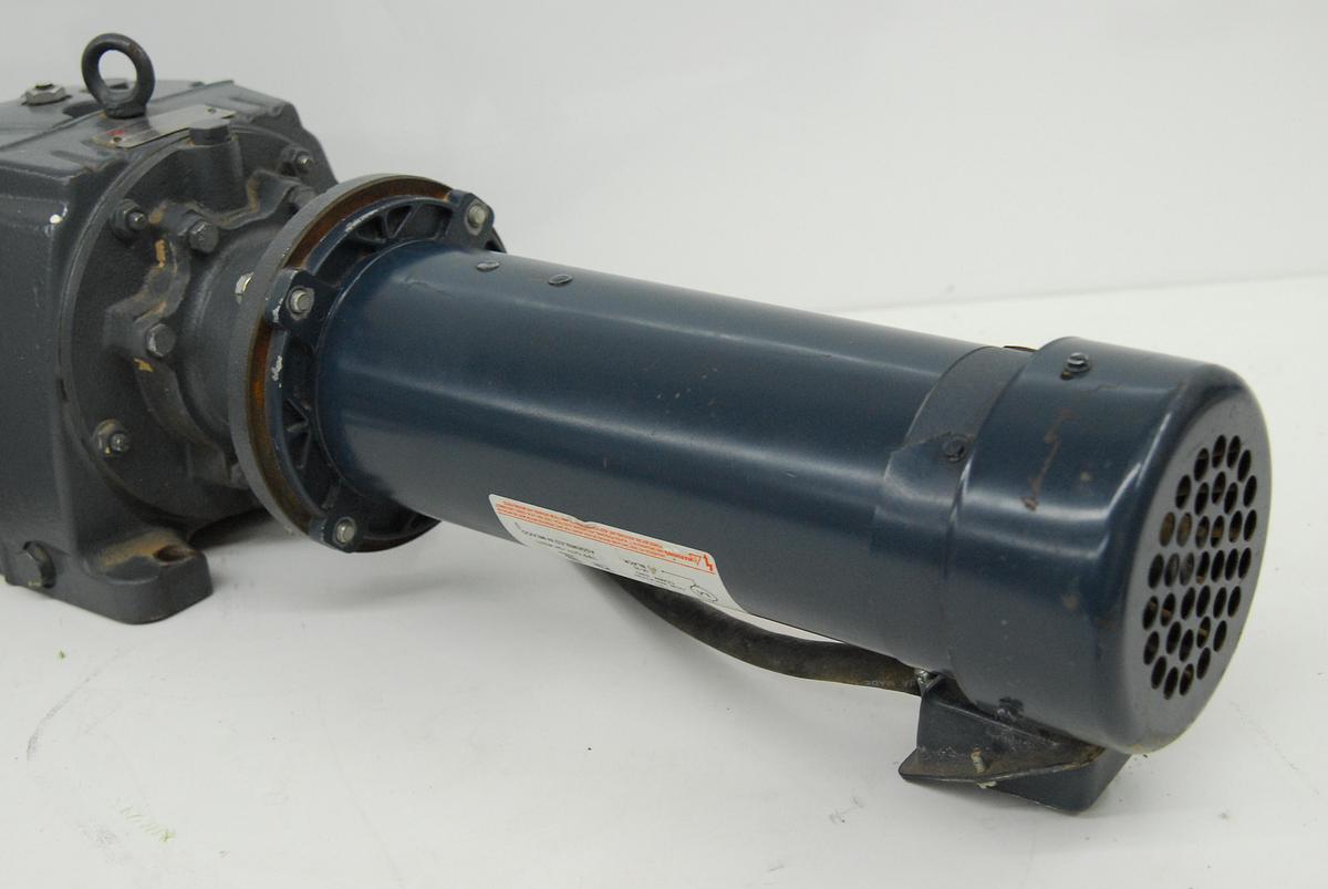 Used Gearmotors Series 3000 CBN3253-S-B3-U-56C-NM Gearbox w/ A.O.Smith 46807372143-0A 1725 RPM Motor