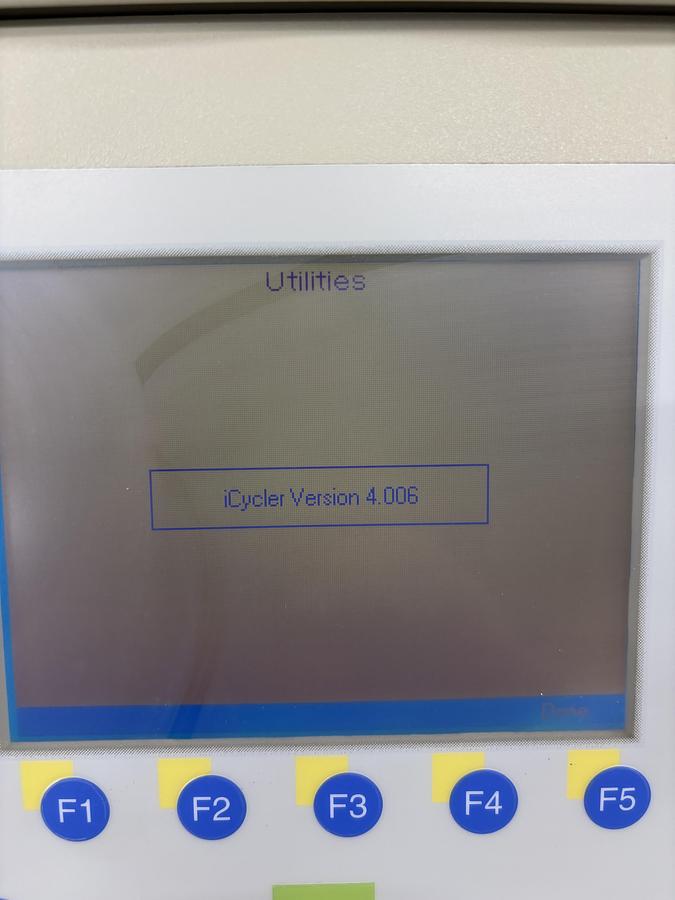 Used Bio Rad iCycler Thermal Cycler w/ iQ 5 Optical Module