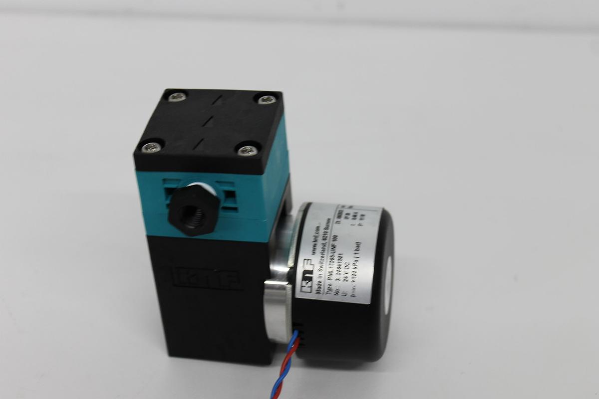 Used KNF PML17265-UNF 100 Diaphragm Liquid Pump 24V 0.46A +100kPa (1 bar)