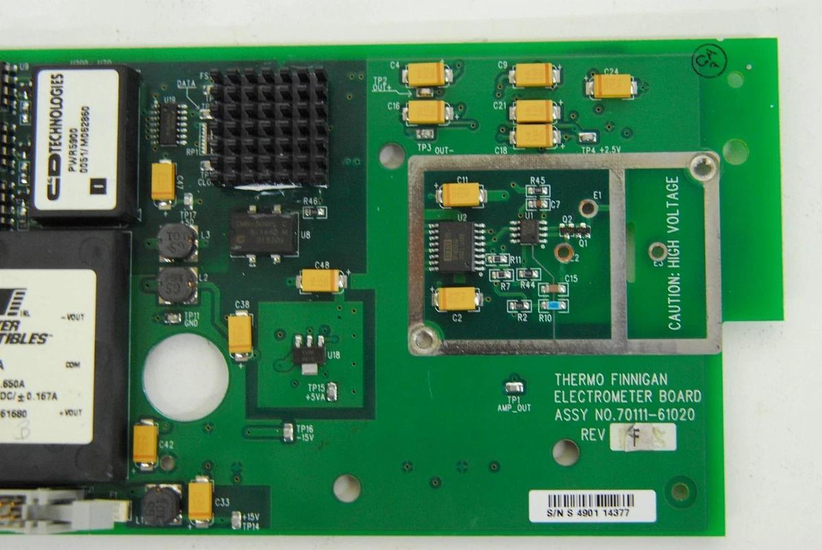 Used Thermo 70111-61020 70111-21020 Electrometer Board - TSQ Quantum