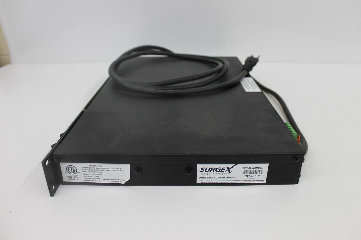 Used SurgeX SX-1115-RT Surge Protector and Power Conditioner
