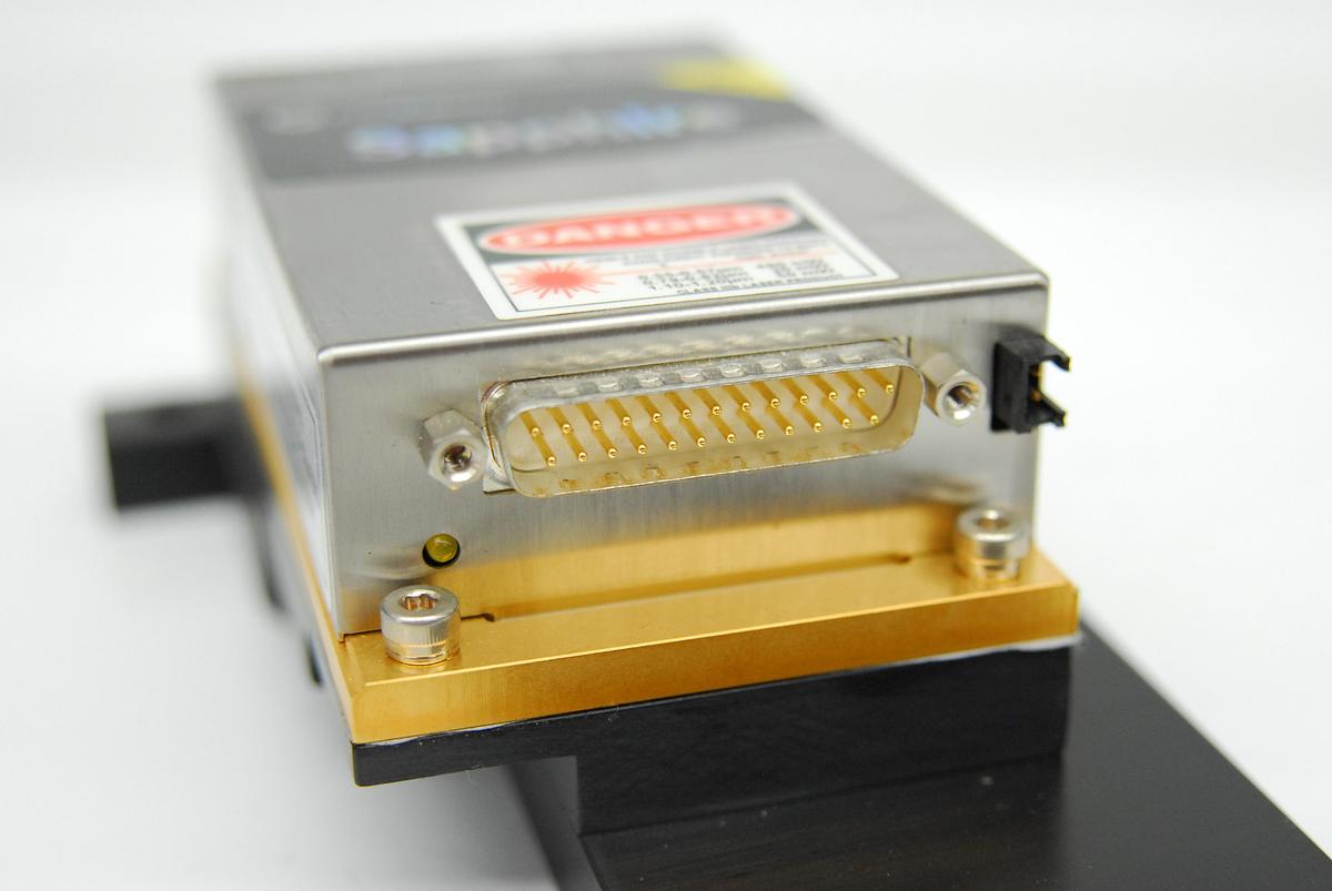 Used Coherent 1170380 Sapphire 561-20 CW CDRH Laser Head 561nm 20mW