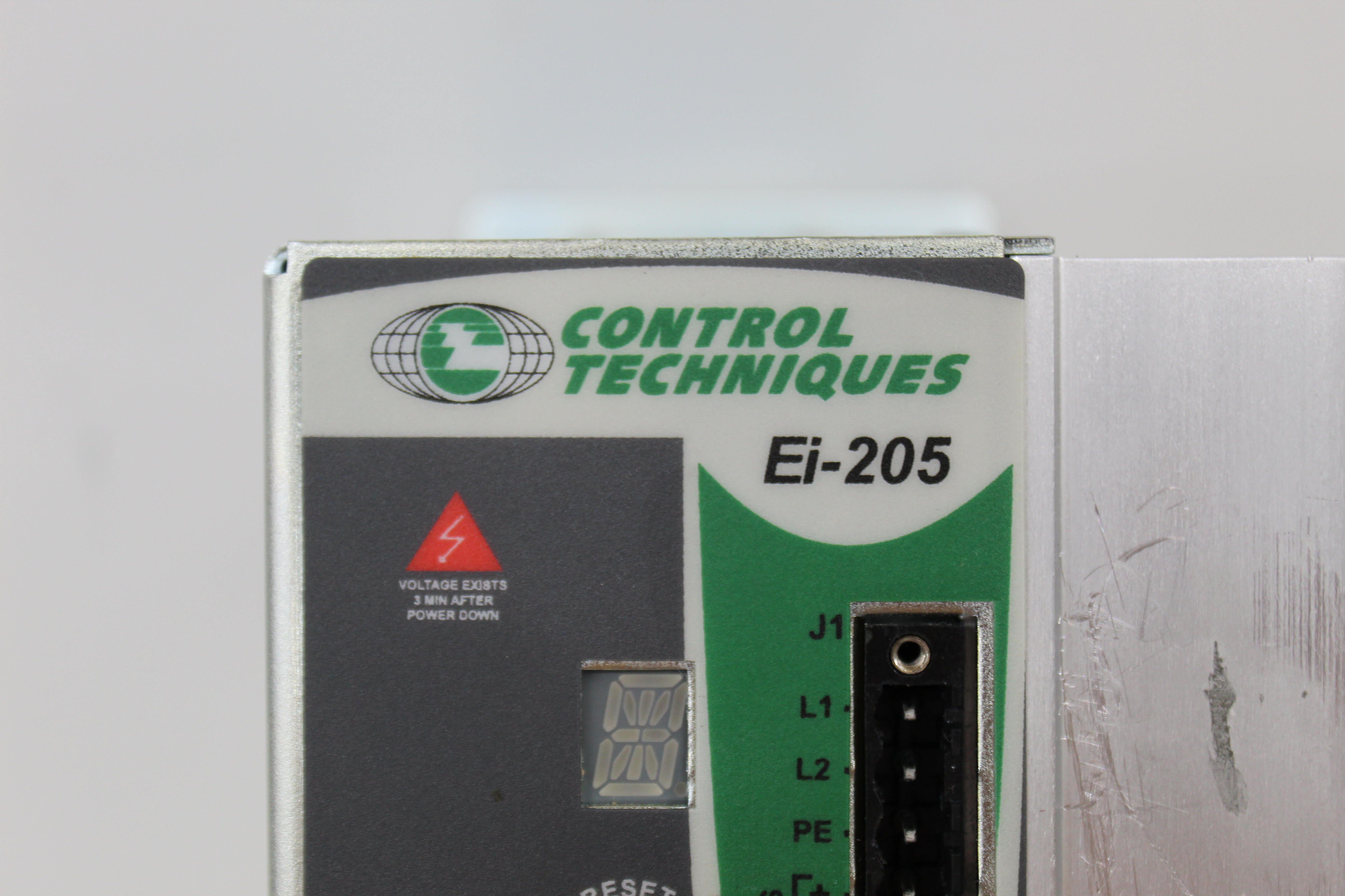 Used Exlar SR31-0602-XFX-EM2-238-45-AR-XT Linear Actuator w/ Emerson EI-205 Drive