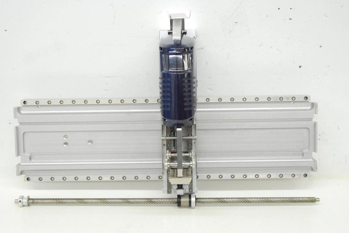 Used Gilson 32000009 Pipette Head Assembly (Pipetmax 268) W/ Rails, Tip Ejector Foot