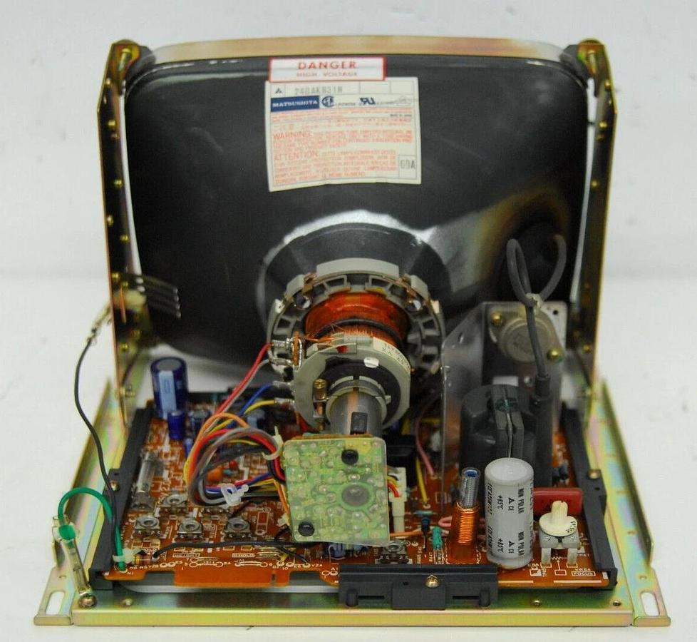 Used Vintage CRT - Matsushita 240AKB31N M-C9001N TR-90A1 9" Display (Shimadzu UV-160)