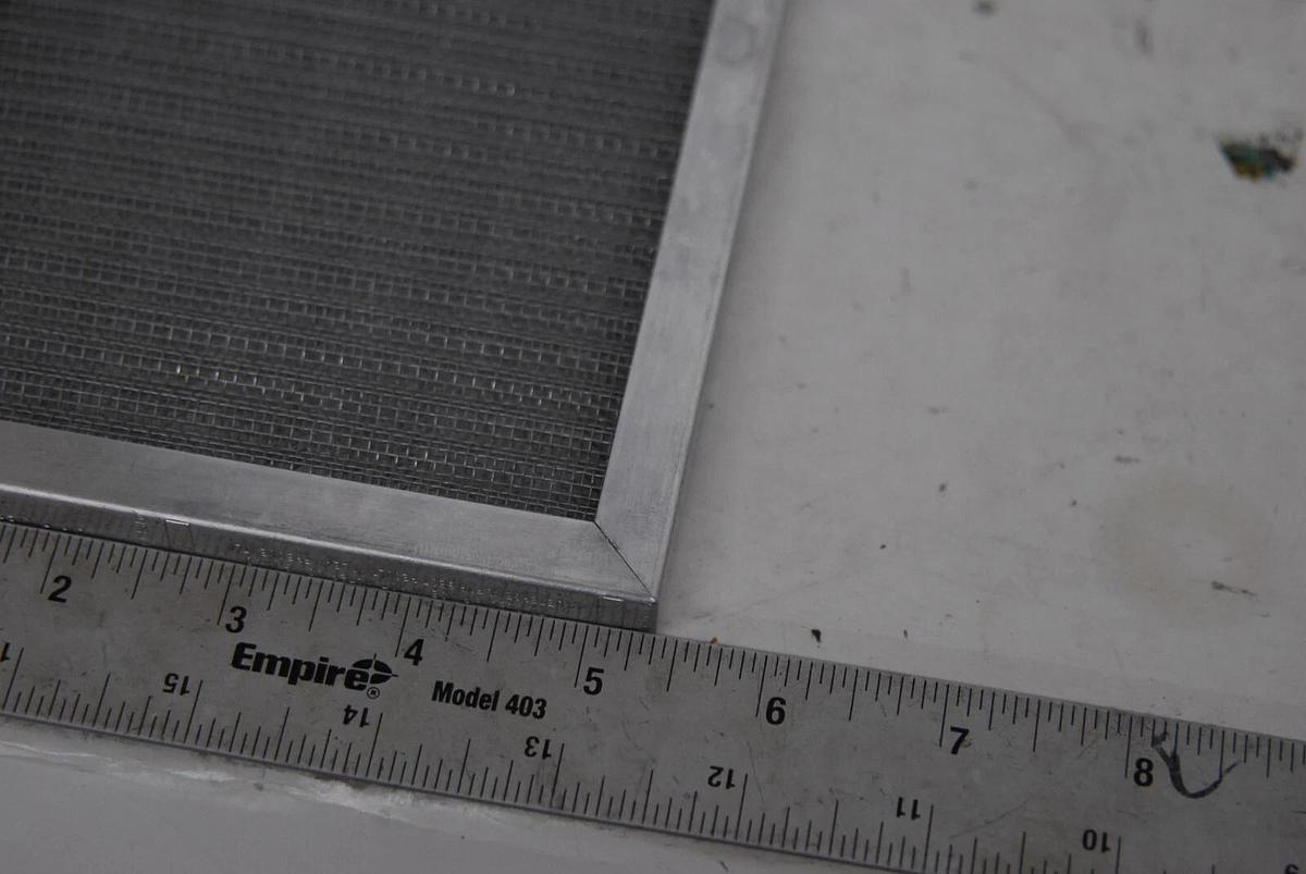 Used Metal Masters MM 11 11/16" x 5 3/8" x .5" Metal Air Filter
