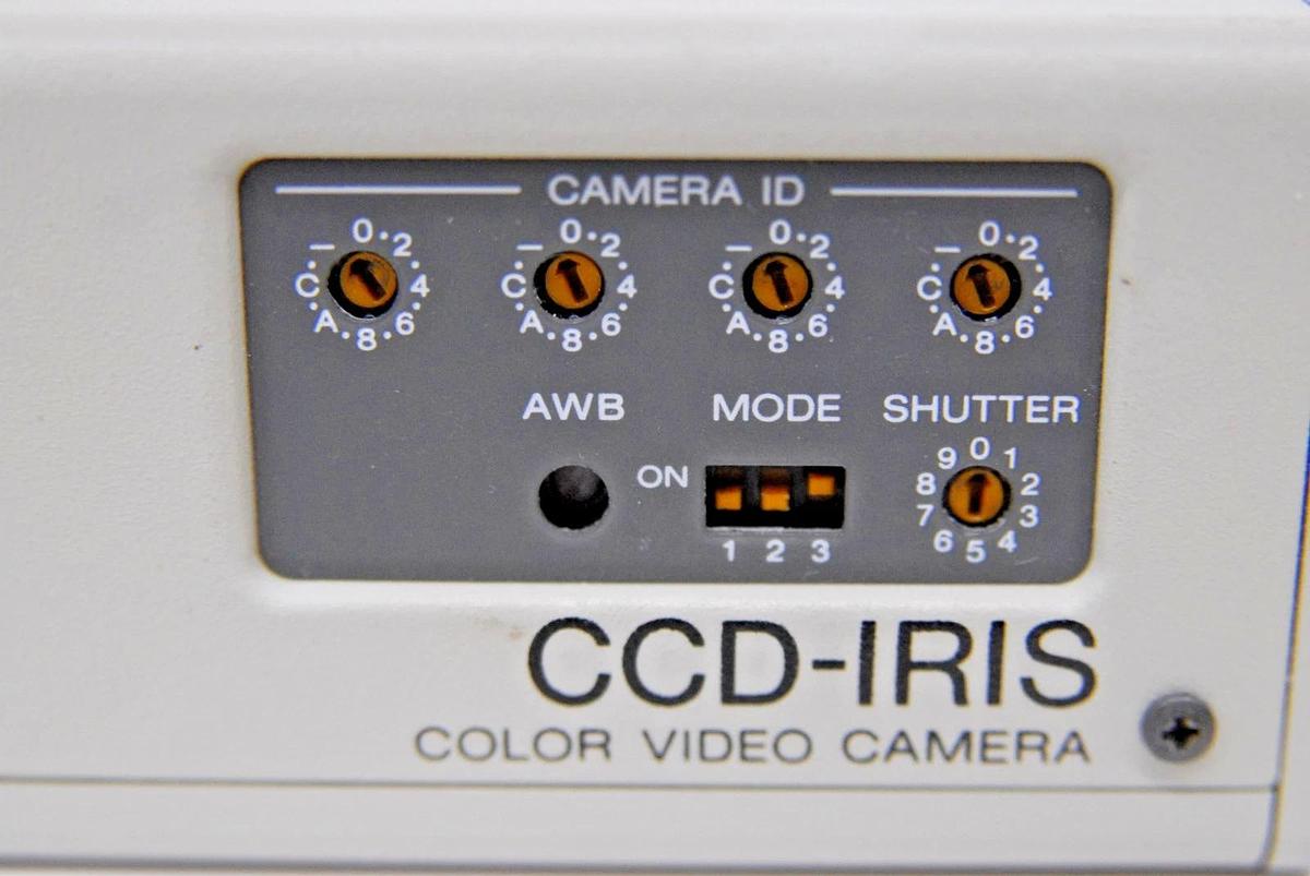 Used Sony DXC-107A CCD-IRIS Color Video Camera C-Mount