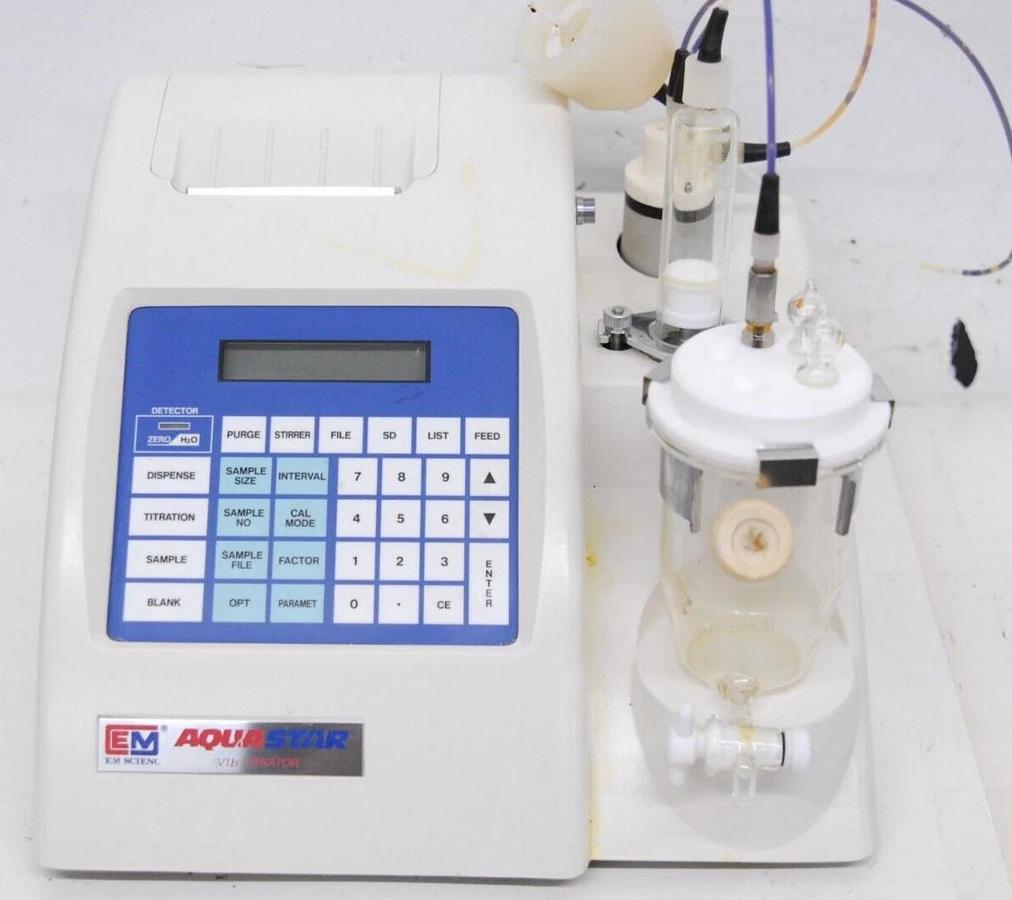 Used EM AquaStar V1B Titrator System