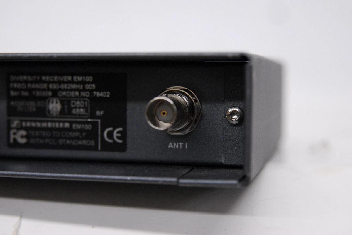 Used Sennheiser EW100 EM100 Diversity Wireless Receivers - Not for US use