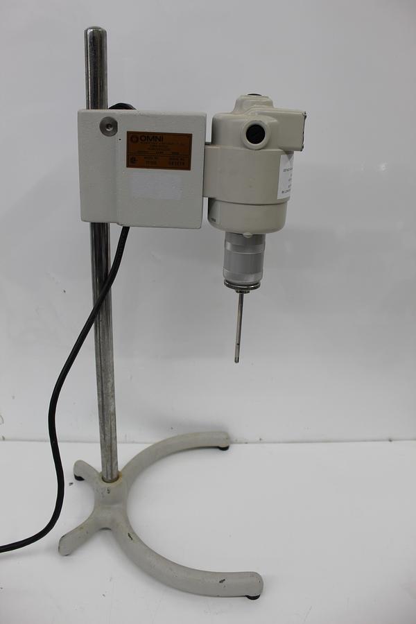 Used Omni-Mixer 17105 Laboratory Homogenizer Variable Speed 500-18000 RPM