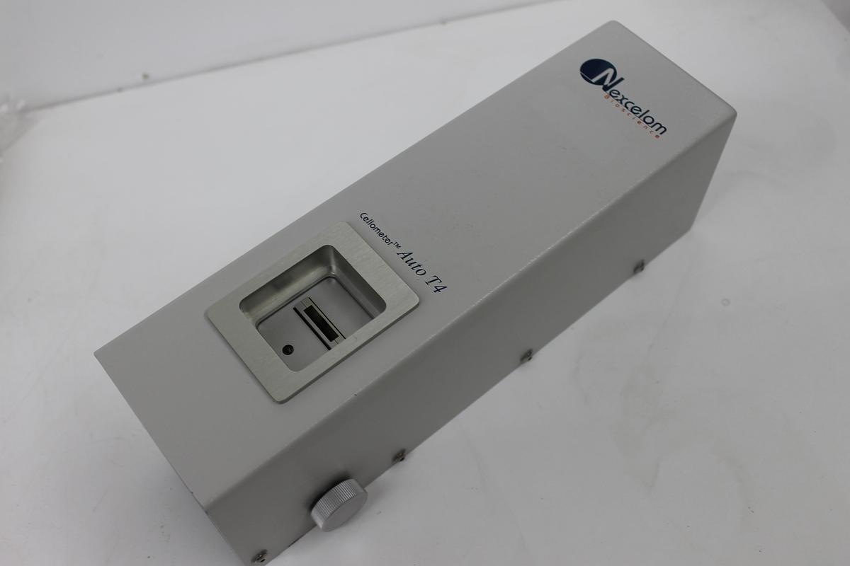 Used Nexcelom Cellometer Auto T4 Cell Counter w/ Cables + Cell Chambers