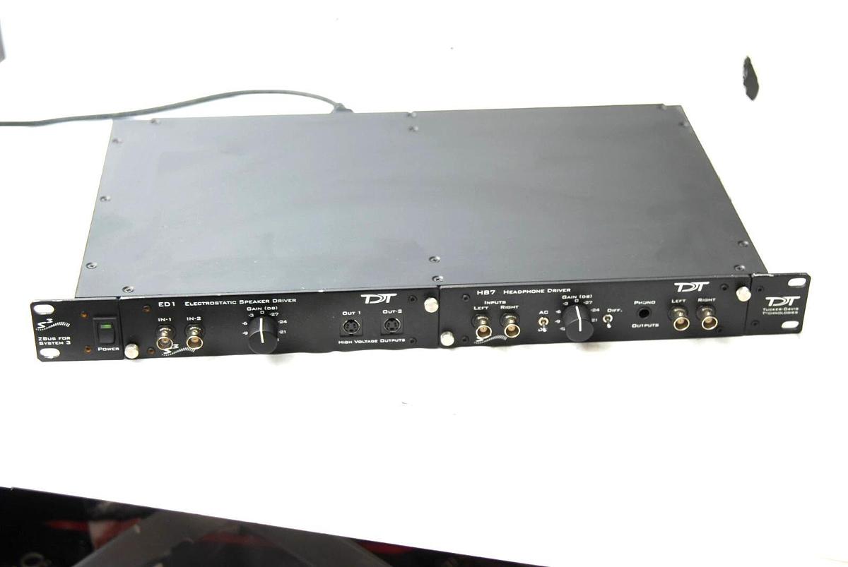 Used Tucker-Davis Technologies ZBus System 3 Chassis W/ ED1, HB7, PS25F Power Supply