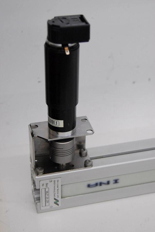 Used INA-Linear Technik MLFI 25 ZR Linear Actuator 42" W/ Maxon DC 145564 Motor