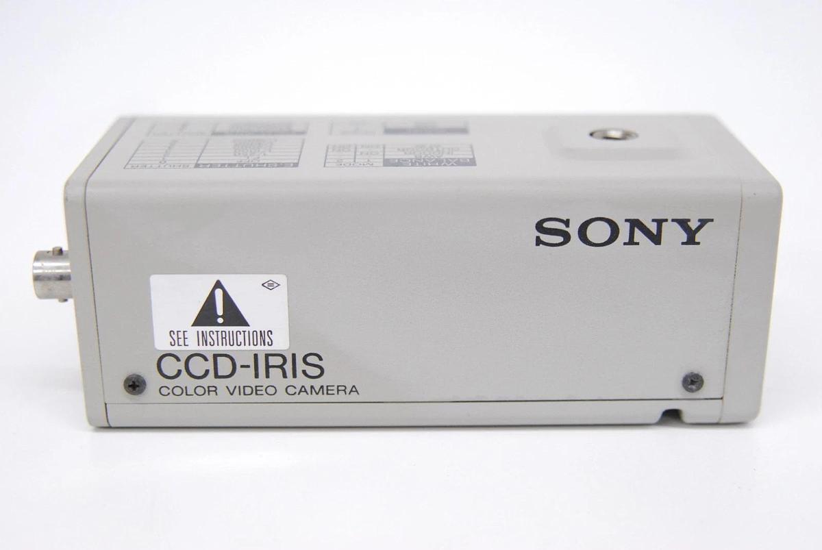 Used Sony DXC-107A CCD-IRIS Color Video Camera C-Mount