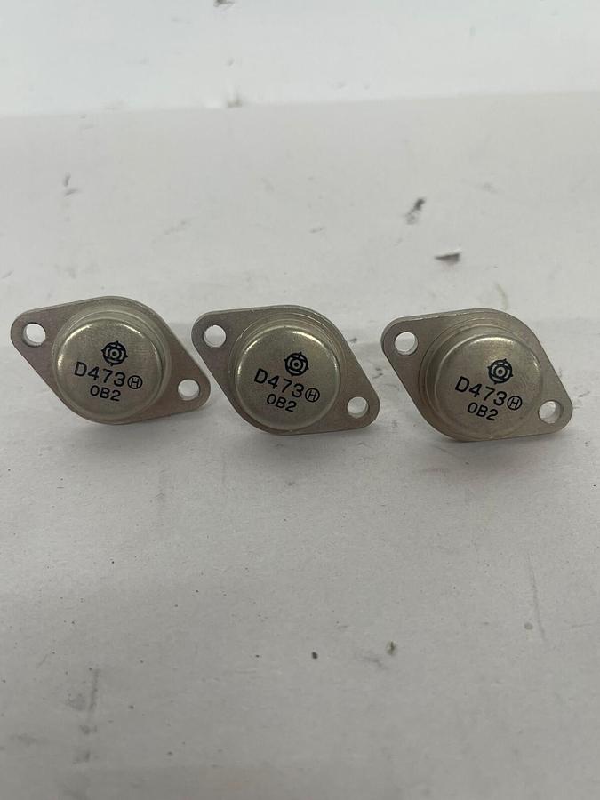 Used NPN Darlington D473 (H) OB2 Transistor - Lot of 3