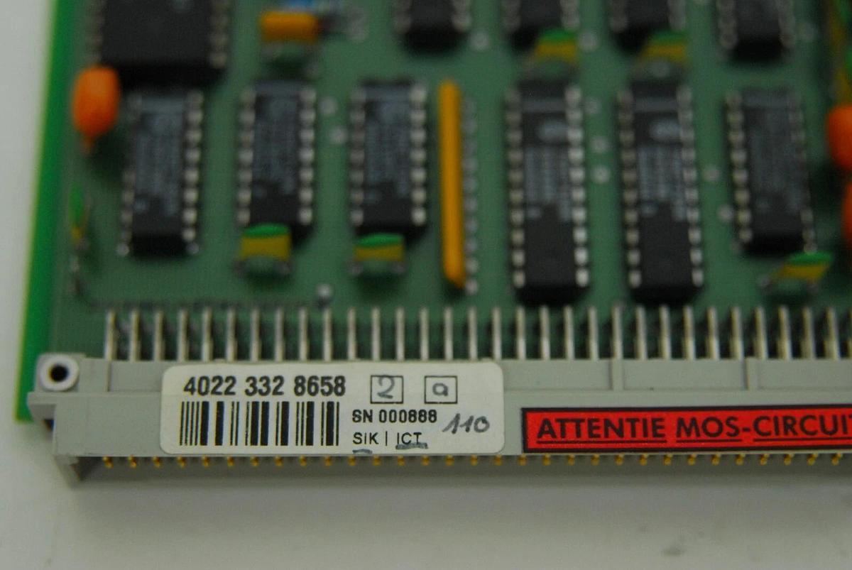 Used Philips 4022 332 86580 SPECTRA 2-CNTR. Module Card - PW2540 vrc Sample Changer