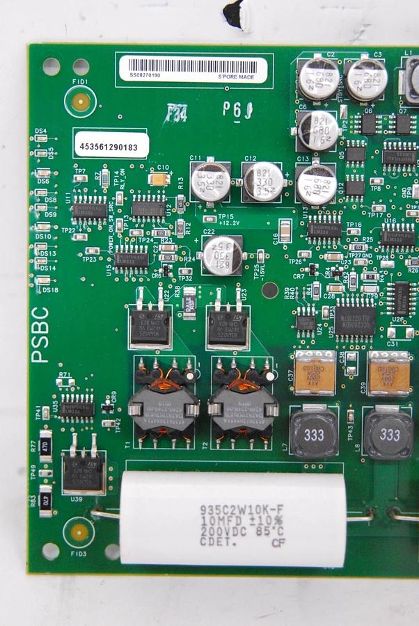 Used Philips 453561290183 PSBC Power Board (iU22/iE33 Ultrasound)